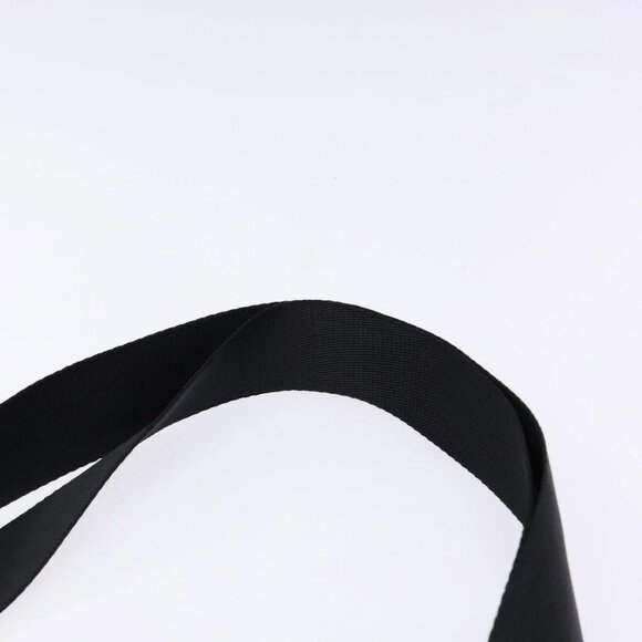 PRADA Shoulder Bag Nylon Black Silver Auth - Picture 6 of 15